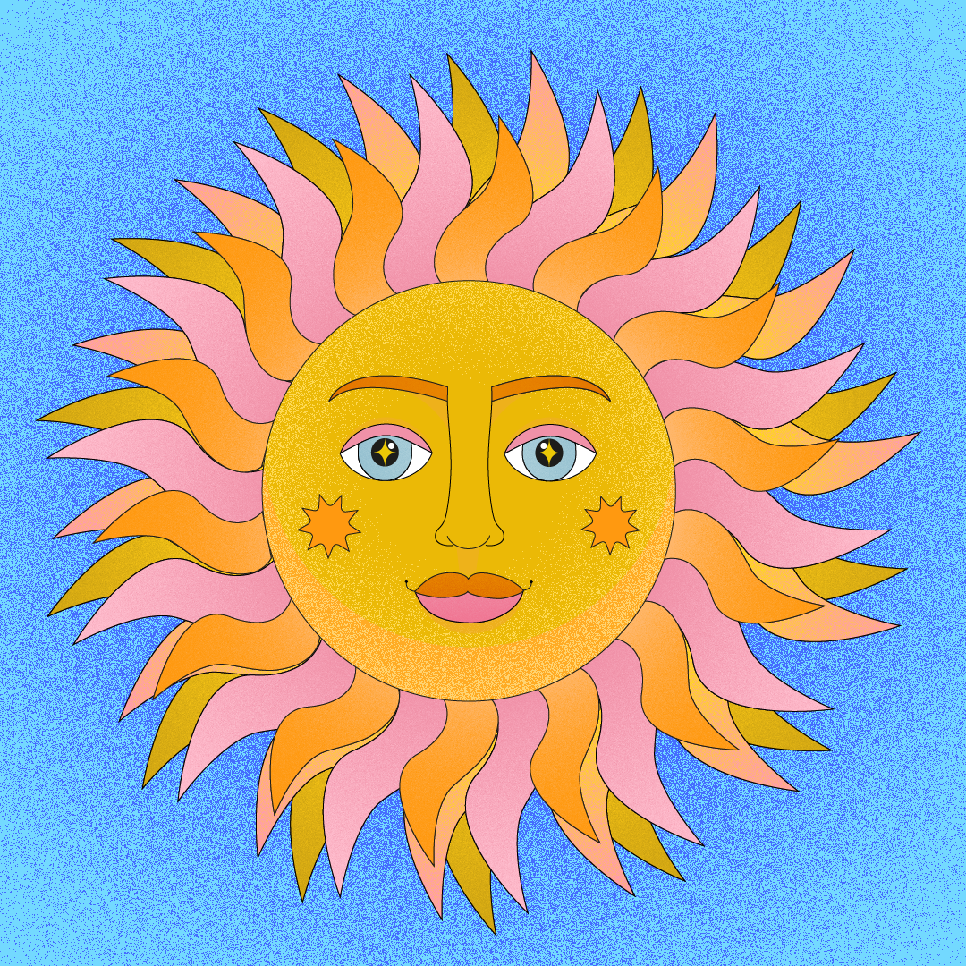Sun Illustration